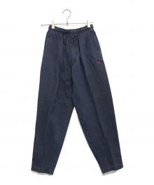 powell peralta（パウエルペラルタ）の古着「イージーピケパンツ」｜ブルー