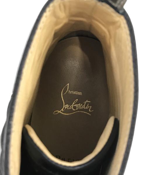 Christian Louboutin（クリスチャン・ルブタン）Christian Louboutin (クリスチャン・ルブタン) ハイカットスニーカー ブラック サイズ:41の古着・服飾アイテム