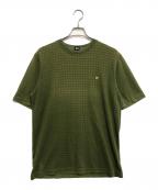stussyステューシー）の古着「ワッフル地Tシャツ」｜グリーン
