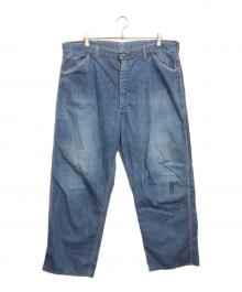 VINTAGE（ヴィンテージ）の古着「デニムペインターパンツ」｜インディゴ