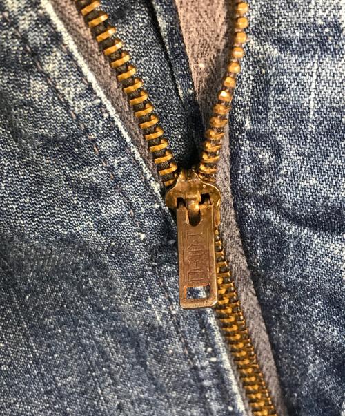 VINTAGE（ヴィンテージ）VINTAGE (ヴィンテージ) デニムペインターパンツ インディゴ サイズ:不明の古着・服飾アイテム