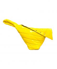 Omar Afridi（オマールアフリディ）の古着「DISTORTED HAND BAG」｜イエロー