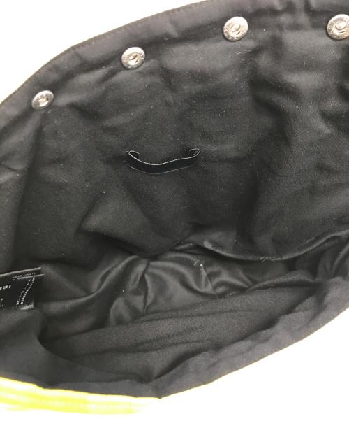 Omar Afridi（オマールアフリディ）Omar Afridi (オマールアフリディ) DISTORTED HAND BAG イエロー サイズ:表記なしの古着・服飾アイテム