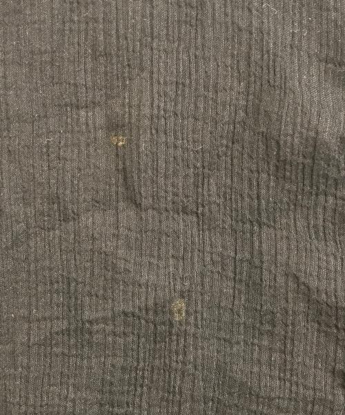 OUR LEGACY（アワーレガシー）OUR LEGACY (アワーレガシー) SHRUNKEN FULLZIP POLO ブラック サイズ:44の古着・服飾アイテム