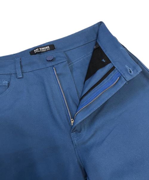 RAF SIMONS（ラフシモンズ）RAF SIMONS (ラフシモンズ) WIDE FIT DENIM PANTS ブルー サイズ:26の古着・服飾アイテム