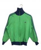 adidasアディダス）の古着「トラックジャケット」｜グリーン×ブルー