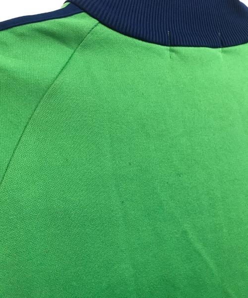 adidas（アディダス）adidas (アディダス) トラックジャケット グリーン×ブルー サイズ:4号の古着・服飾アイテム
