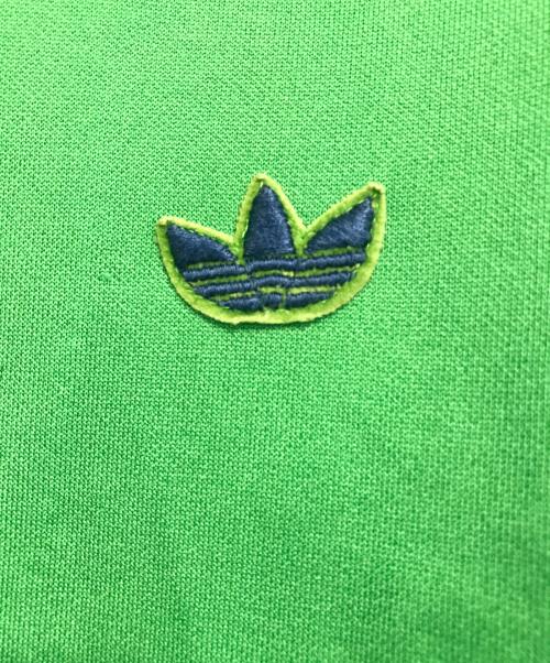 adidas（アディダス）adidas (アディダス) トラックジャケット グリーン×ブルー サイズ:4号の古着・服飾アイテム