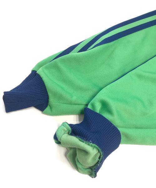 adidas（アディダス）adidas (アディダス) トラックジャケット グリーン×ブルー サイズ:4号の古着・服飾アイテム