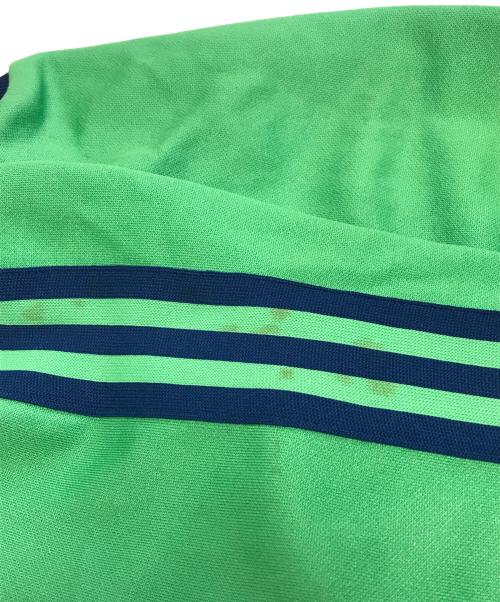 adidas（アディダス）adidas (アディダス) トラックジャケット グリーン×ブルー サイズ:4号の古着・服飾アイテム