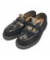 Dr.Martens（ドクターマーチン）の古着「ADRIAN SNAFFLE レオパードローファー」｜ブラック