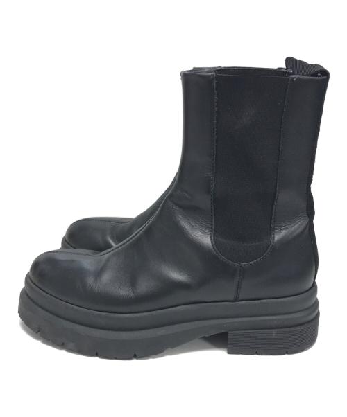 J.W.ANDERSON（ジェイダブリューアンダーソン）J.W.ANDERSON (ジェイダブリューアンダーソン) サイドゴアブーツ ブラック サイズ:41の古着・服飾アイテム