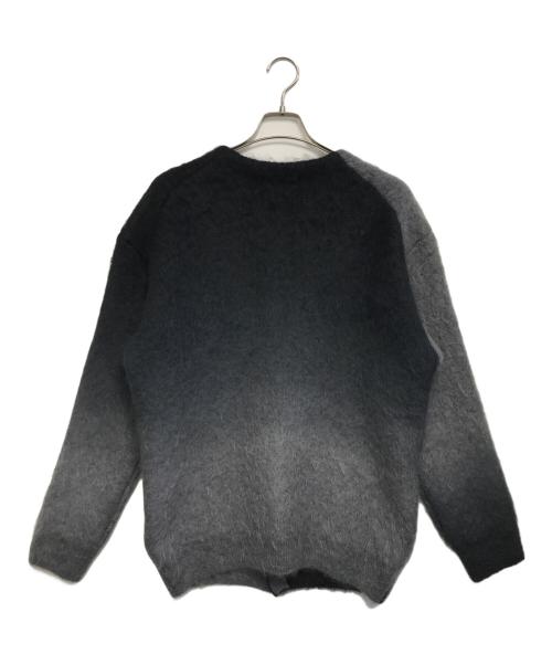 UNUSED（アンユーズド）UNUSED (アンユーズド) Gradation MOHAIR Cardigan ブラック サイズ:4の古着・服飾アイテム