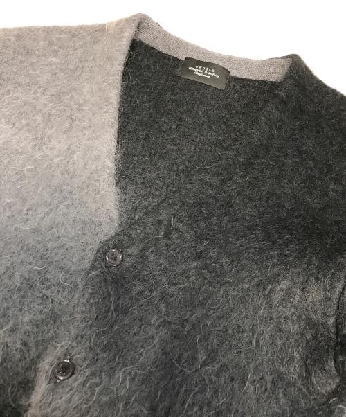 UNUSED（アンユーズド）UNUSED (アンユーズド) Gradation MOHAIR Cardigan ブラック サイズ:4の古着・服飾アイテム