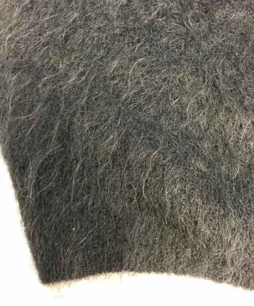 UNUSED（アンユーズド）UNUSED (アンユーズド) Gradation MOHAIR Cardigan ブラック サイズ:4の古着・服飾アイテム