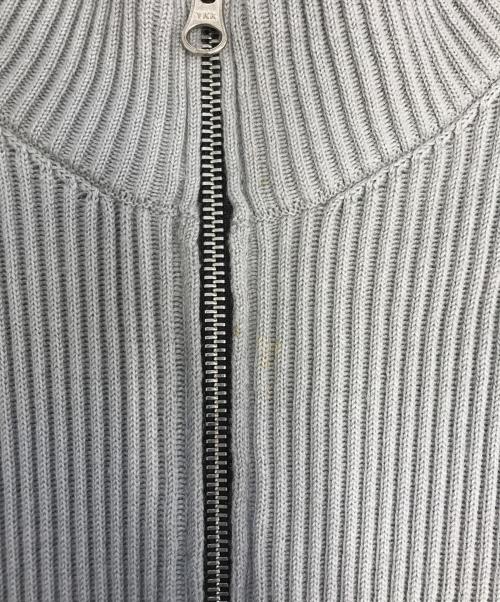 STONE ISLAND（ストーンアイランド）STONE ISLAND (ストーンアイランド) ドライバーズニット グレー サイズ:Lの古着・服飾アイテム