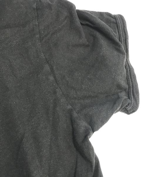 Jean Paul Gaultier homme（ジャンポールゴルチェオム）Jean Paul Gaultier homme (ジャンポールゴルチェオム) 切替プリントTシャツ ブラック サイズ:Lの古着・服飾アイテム