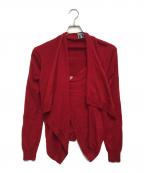 Jean Paul GAULTIERジャンポールゴルチェ）の古着「ニットカーディガン」｜レッド