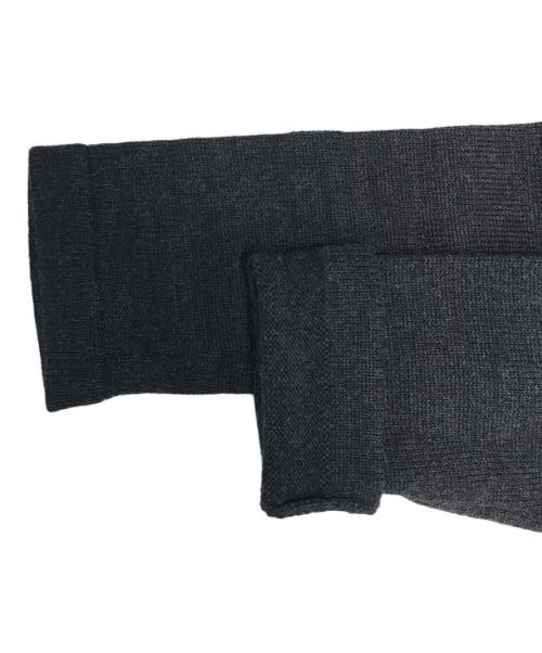 Jean Paul GAULTIER CLASSIQUE（ジャンポールゴルチエクラシック）Jean Paul GAULTIER CLASSIQUE (ジャンポールゴルチエクラシック) ベルト付タートルネックニット グレー サイズ:40の古着・服飾アイテム