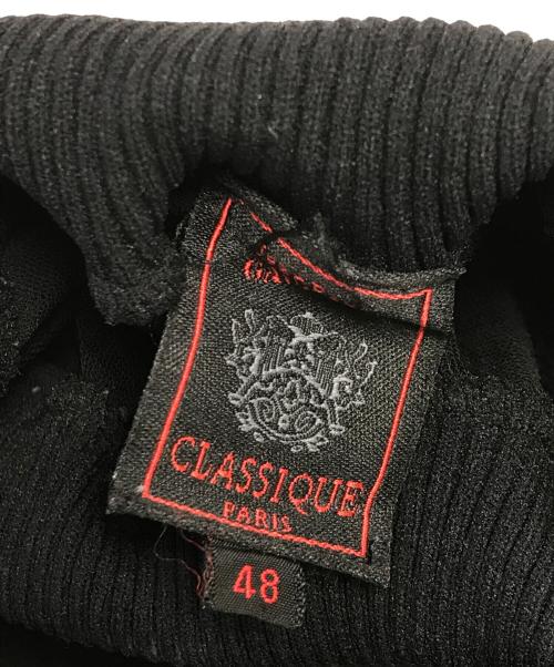 Jean Paul GAULTIER CLASSIQUE（ジャンポールゴルチエクラシック）Jean Paul GAULTIER CLASSIQUE (ジャンポールゴルチエクラシック) パワーネット切替タートルネックカットソー ブラック サイズ:48の古着・服飾アイテム