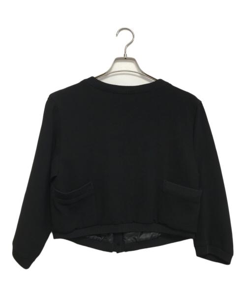 Jean Paul GAULTIER（ジャンポールゴルチェ）Jean Paul GAULTIER (ジャンポールゴルチェ) ポケ付カーディガン ブラック サイズ:42の古着・服飾アイテム