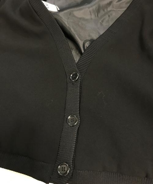 Jean Paul GAULTIER（ジャンポールゴルチェ）Jean Paul GAULTIER (ジャンポールゴルチェ) ポケ付カーディガン ブラック サイズ:42の古着・服飾アイテム