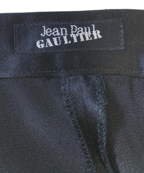 Jean Paul GAULTIER（ジャンポールゴルチェ）Jean Paul GAULTIER (ジャンポールゴルチェ) サテンロングスカート ブラック サイズ:9の古着・服飾アイテム