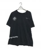 OFFWHITEオフホワイト）の古着「STENCIL S/S OVER Tee」｜ブラック