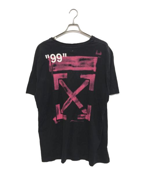 OFFWHITE（オフホワイト）OFFWHITE (オフホワイト) STENCIL S/S OVER Tee ブラック サイズ:Ｍの古着・服飾アイテム