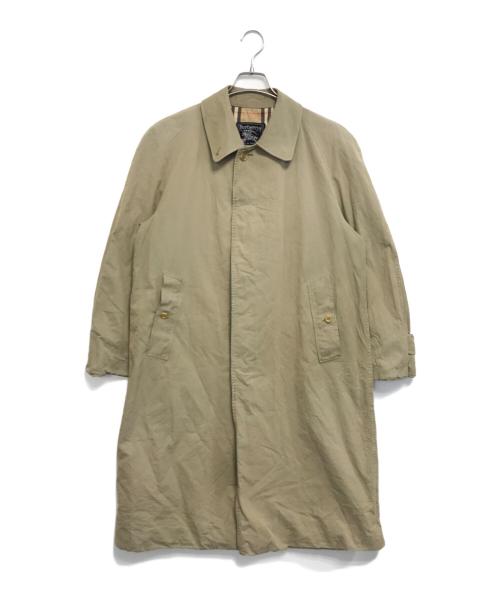 Burberry's（バーバリーズ）Burberry's (バーバリーズ) 裏地ノヴァチェックステンカラーコート ベージュ サイズ:表記なしの古着・服飾アイテム