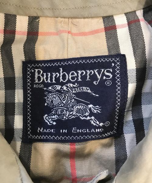 Burberry's（バーバリーズ）Burberry's (バーバリーズ) 裏地ノヴァチェックステンカラーコート ベージュ サイズ:表記なしの古着・服飾アイテム