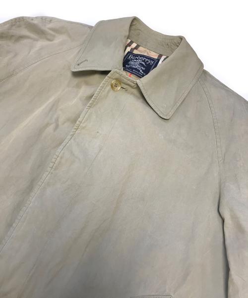 Burberry's（バーバリーズ）Burberry's (バーバリーズ) 裏地ノヴァチェックステンカラーコート ベージュ サイズ:表記なしの古着・服飾アイテム