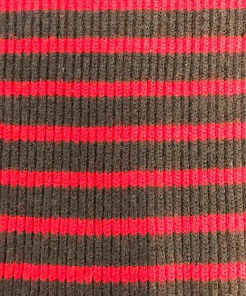 MONCLER（モンクレール）MONCLER (モンクレール) ボーダータートルネックニット ネイビー サイズ:表記なしの古着・服飾アイテム