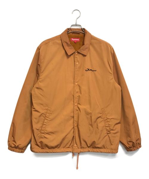 SUPREME（シュプリーム）SUPREME (シュプリーム) Arabic Logo Coaches Jacket オレンジ サイズ:Lの古着・服飾アイテム