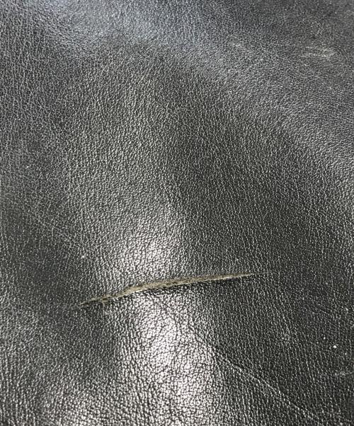 POLO RALPH LAUREN（ポロ・ラルフローレン）POLO RALPH LAUREN (ポロ・ラルフローレン) レザーカーコート ブラック サイズ:XLの古着・服飾アイテム