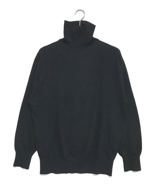 COMME des GARCONS HOMME（コムデギャルソン オム）COMME des GARCONS HOMME (コムデギャルソン オム) タートルネックニット ブラック サイズ:表記なしの古着・服飾アイテム