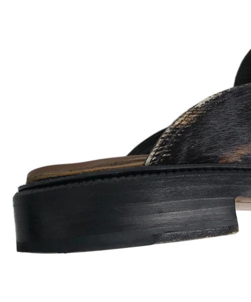 Blackstock & Weber（ブラックストック ＆ ウェーバー）Blackstock & Weber (ブラックストック ＆ ウェーバー) ミュール ブラウン サイズ:US8.5/UK7.5/EUR42/cm26.5/BR40/CN265(2.5)の古着・服飾アイテム