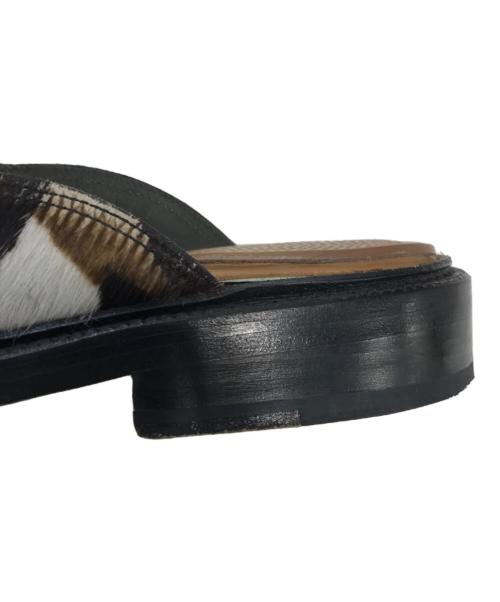 Blackstock & Weber（ブラックストック ＆ ウェーバー）Blackstock & Weber (ブラックストック ＆ ウェーバー) ミュール ブラウン サイズ:US8.5/UK7.5/EUR42/cm26.5/BR40/CN265(2.5)の古着・服飾アイテム