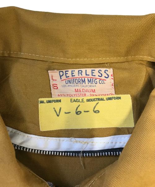 Coca Cola（コカコーラ）Coca Cola (コカコーラ) ジップアップジャケット マスタード サイズ:Ｍの古着・服飾アイテム