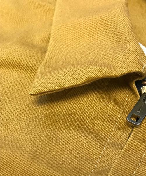 Coca Cola（コカコーラ）Coca Cola (コカコーラ) ジップアップジャケット マスタード サイズ:Ｍの古着・服飾アイテム