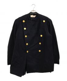 VINTAGE（ヴィンテージ）の古着「ポリスウールジャケット」｜ネイビー