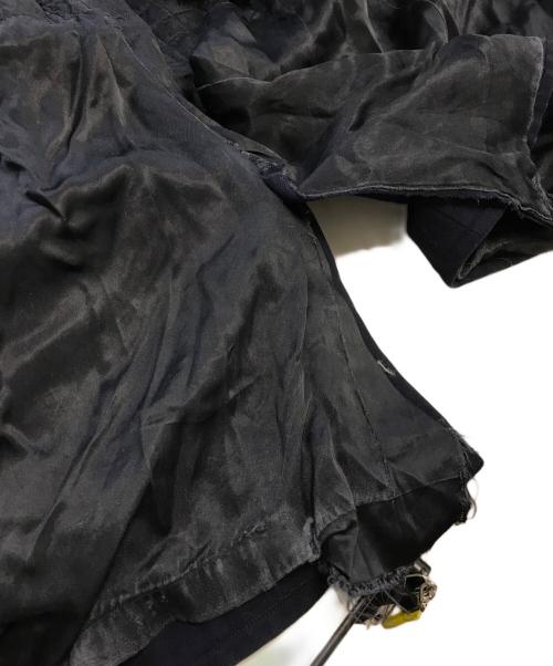 VINTAGE（ヴィンテージ）VINTAGE (ヴィンテージ) ポリスウールジャケット ネイビー サイズ:不明の古着・服飾アイテム