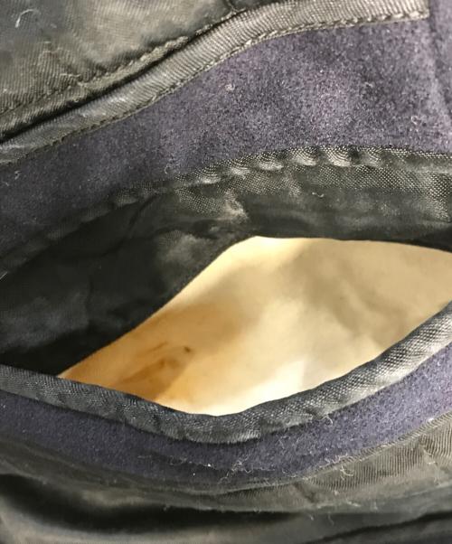 VINTAGE（ヴィンテージ）VINTAGE (ヴィンテージ) ポリスウールジャケット ネイビー サイズ:不明の古着・服飾アイテム