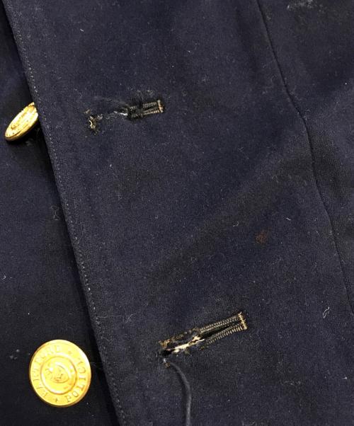 VINTAGE（ヴィンテージ）VINTAGE (ヴィンテージ) ポリスウールジャケット ネイビー サイズ:不明の古着・服飾アイテム