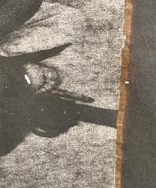 NKE MAN（エヌケーイー メン）NKE MAN (エヌケーイー メン) カットオフノースリーブバンドTシャツ ブラック サイズ:XLの古着・服飾アイテム