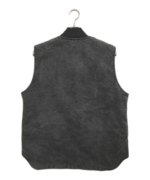 CarHartt（カーハート）CarHartt (カーハート) ダックベスト ブラック サイズ:Ⅼの古着・服飾アイテム
