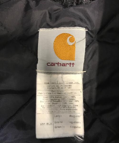 CarHartt（カーハート）CarHartt (カーハート) ダックベスト ブラック サイズ:Ⅼの古着・服飾アイテム