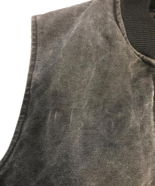 CarHartt（カーハート）CarHartt (カーハート) ダックベスト ブラック サイズ:Ⅼの古着・服飾アイテム