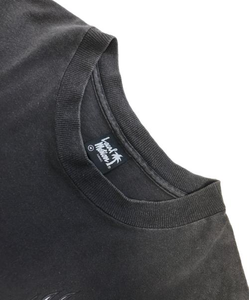 LOCAL MOTION（ローカルモーション）LOCAL MOTION (ローカルモーション) 両面プリントTシャツ ブラック サイズ:Ｍの古着・服飾アイテム