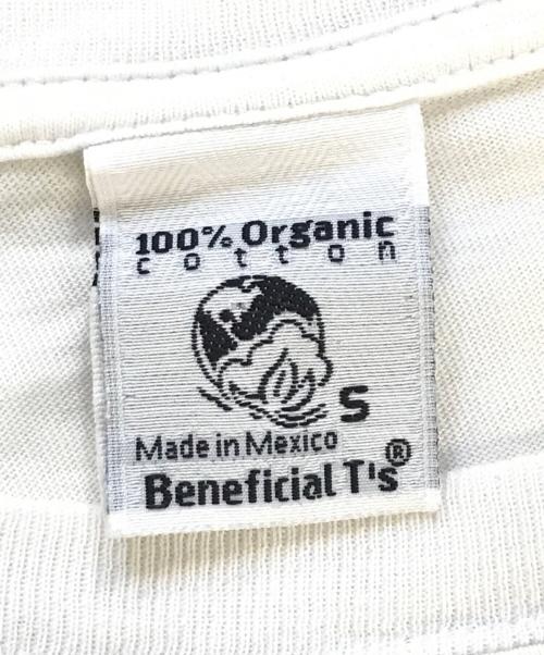 Patagonia（パタゴニア）Patagonia (パタゴニア) 90s-00s Benefical アート両面プリントTシャツ ホワイト サイズ:Sの古着・服飾アイテム